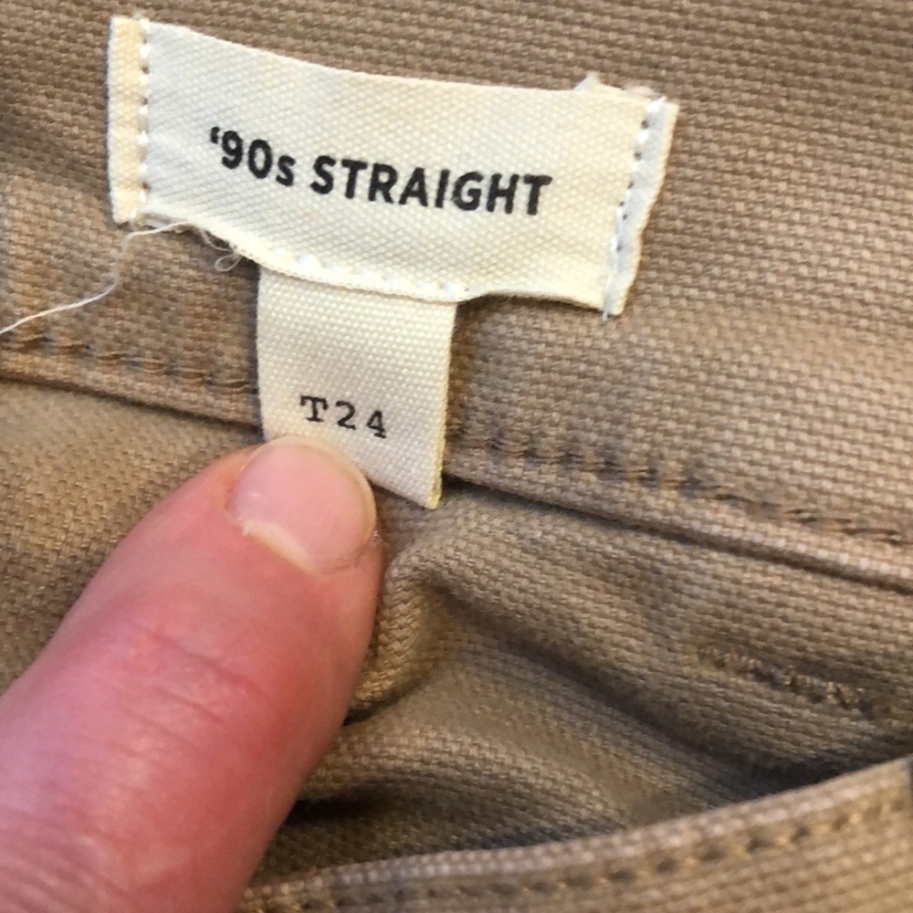 Madewell 90’s straight pant - Picture 4 of 5